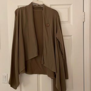 Bobeau brown sweater- so comfy!